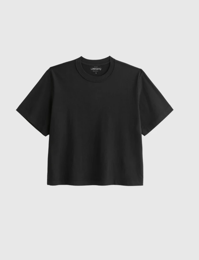 Remera Boxy Fit Negra